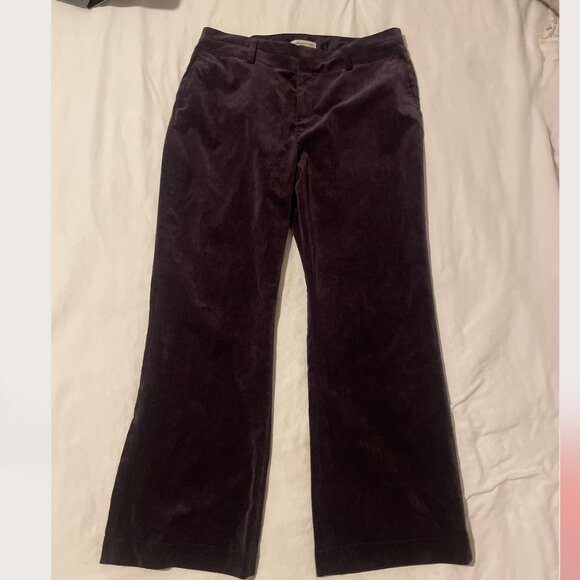 Wide Leg Trouser Velvet Like Material Hipster Business Casual Work Modern Pants - Picture 3 of 6